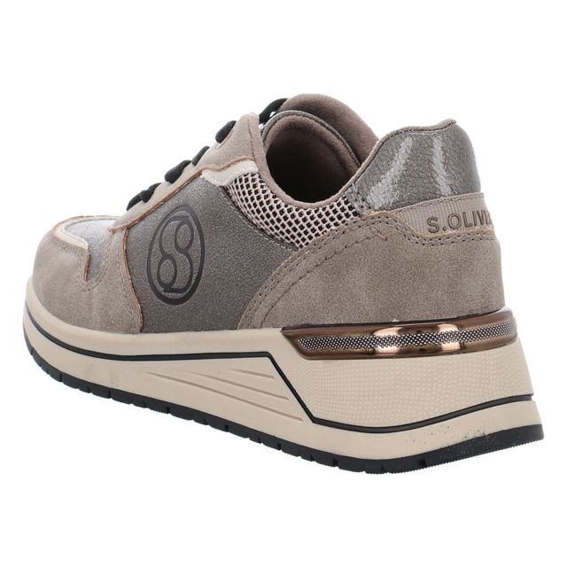 S.Oliver - 5-5-23619-43-341 - 5-5-23619-43-341 - taupe - Sneaker