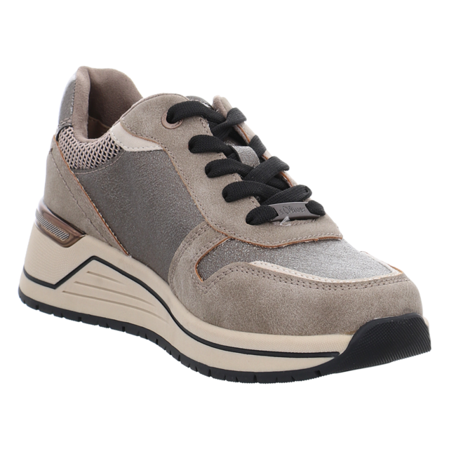 S.Oliver - 5-5-23619-43-341 - 5-5-23619-43-341 - taupe - Sneaker