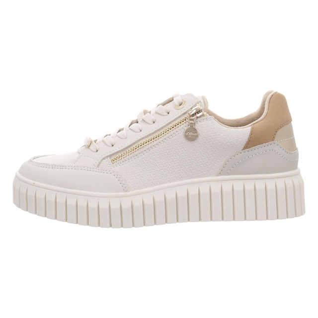 S.Oliver - 5-23606-42-46A - 5-23606-42-46A - cream comb - Sneaker