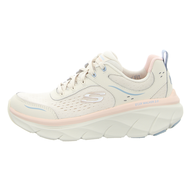 Skechers - 150093 NTMT - DLux Walker 2.0 - natural/pink/blue - Sneaker