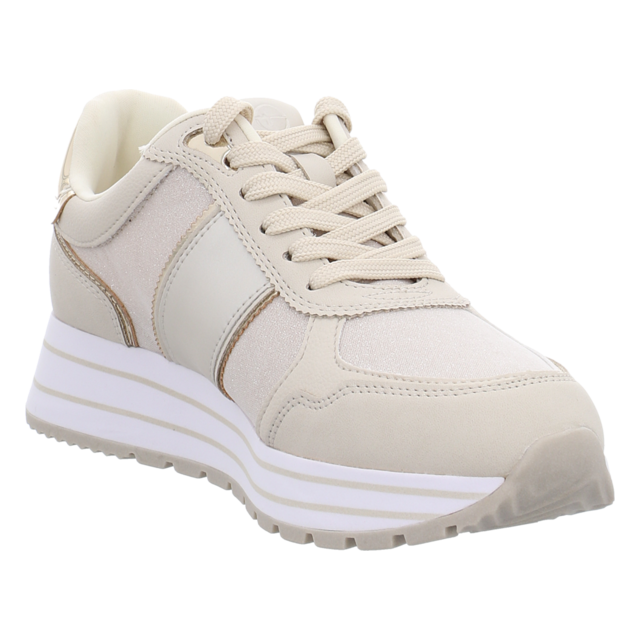 Tamaris - 1-1-23727-42-430 - 1-1-23727-42-430 - ivory comb - Sneaker