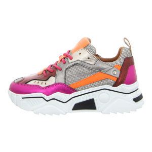 Sneaker - DWRS - Pluto - steel/fuchsia