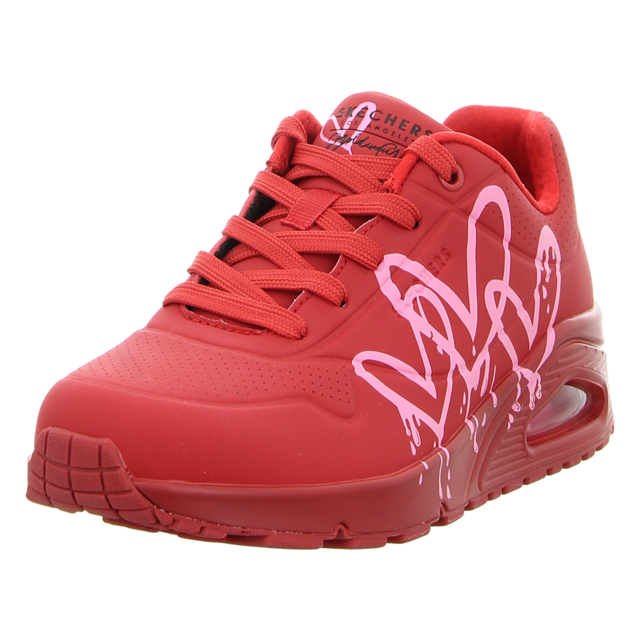 Skechers - 177980 RDPK - UNO Dripping the Lov - red/pink - Sneaker