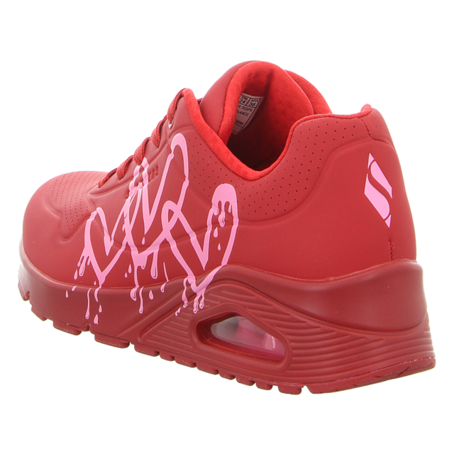 Skechers - 177980 RDPK - UNO Dripping the Lov - red/pink - Sneaker