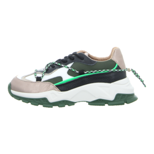 Sneaker - DWRS - Bonney - dark green/white