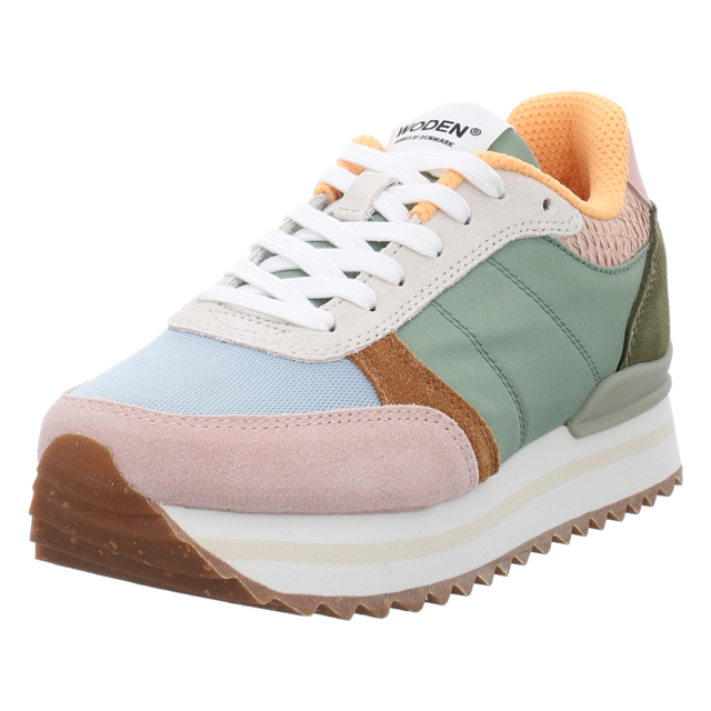 Woden - WL599-911 - Ronja Plateau - algae multi - Sneaker