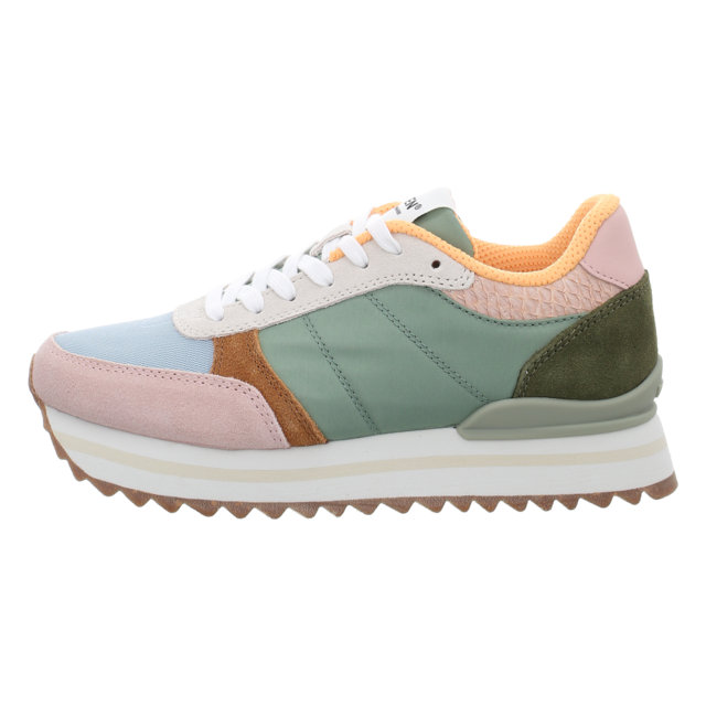 Woden - WL599-911 - Ronja Plateau - algae multi - Sneaker