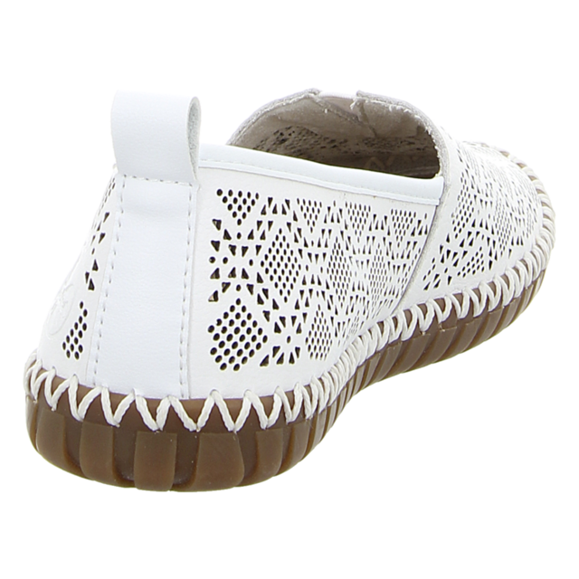 Rieker - M2851-80 - M2851-80 - weiss - Slipper