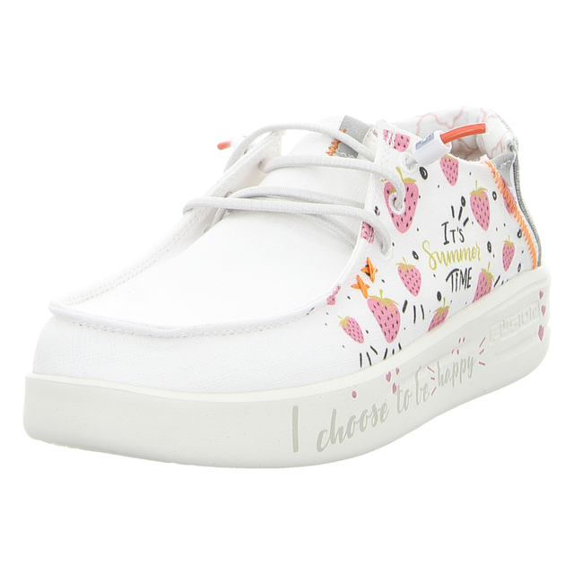 Fusion - Lily print white happy - Lily - white happy - Schnrschuhe