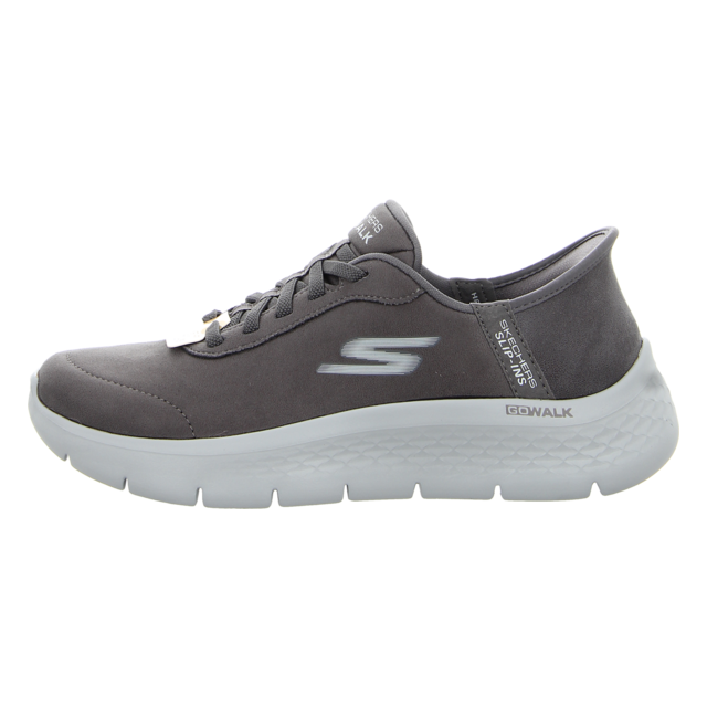 Skechers - 124837 CHAR - GO WALK FLEX - MALI - charcoal - Slipper