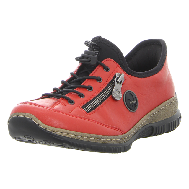 Rieker - N3267-33 - N3267-33 - rot - Schnrschuhe