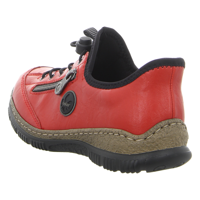 Rieker - N3267-33 - N3267-33 - rot - Schnrschuhe