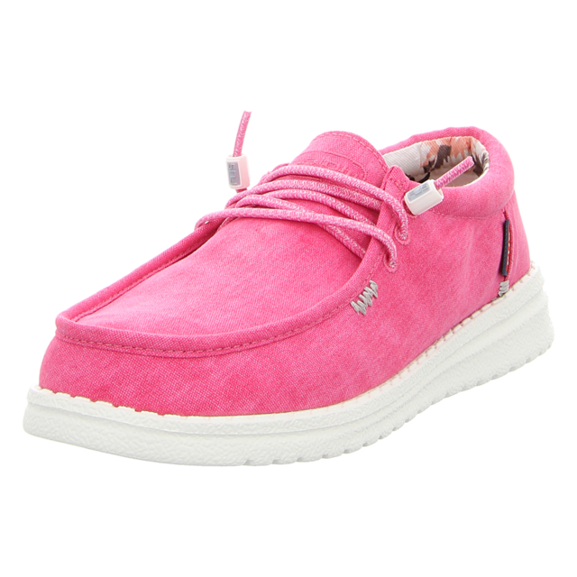 Fusion - Emma washed canvas pink - Emma - pink - Schnrschuhe