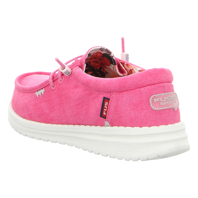 Fusion - Emma washed canvas pink - Emma - pink - Schnrschuhe