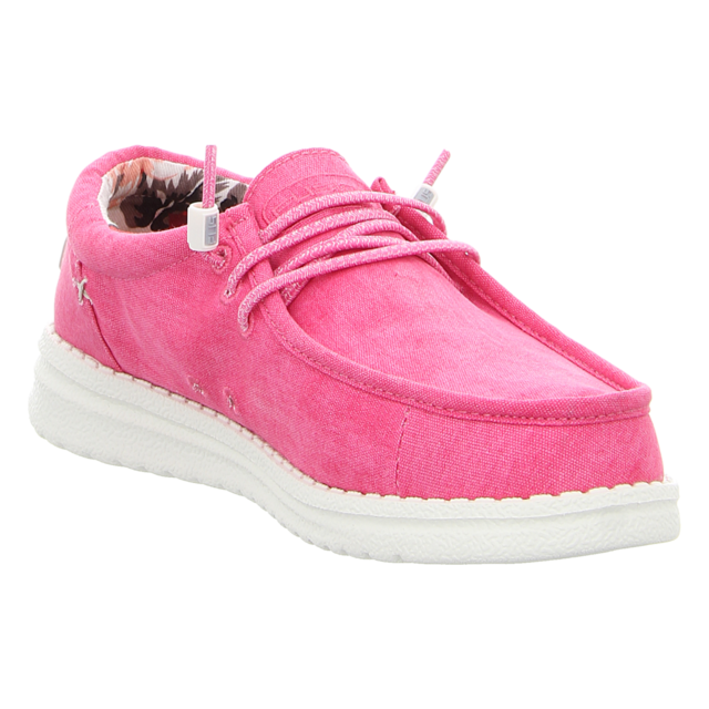 Fusion - Emma washed canvas pink - Emma - pink - Schnrschuhe