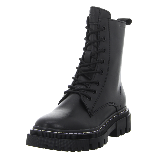 Tamaris - 1-1-25276-41-003 - 1-1-25276-41-003 - black leather - Stiefeletten