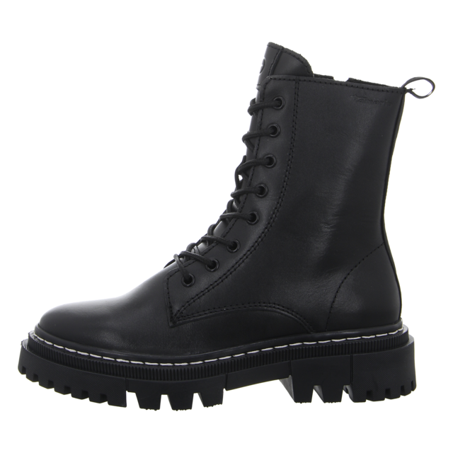 Tamaris - 1-1-25276-41-003 - 1-1-25276-41-003 - black leather - Stiefeletten