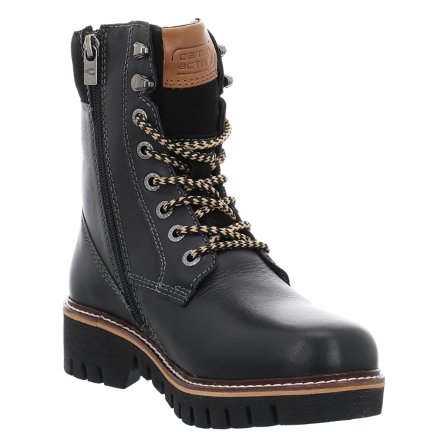 camel active - 53IAP03-100-100 - 53IAP03-100-100 - schwarz - Stiefeletten