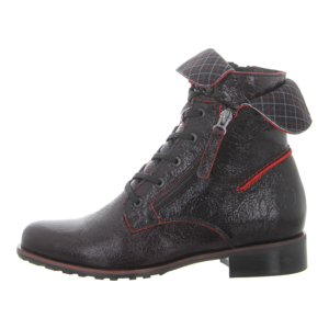 Stiefeletten - Simen - schwarz-rot