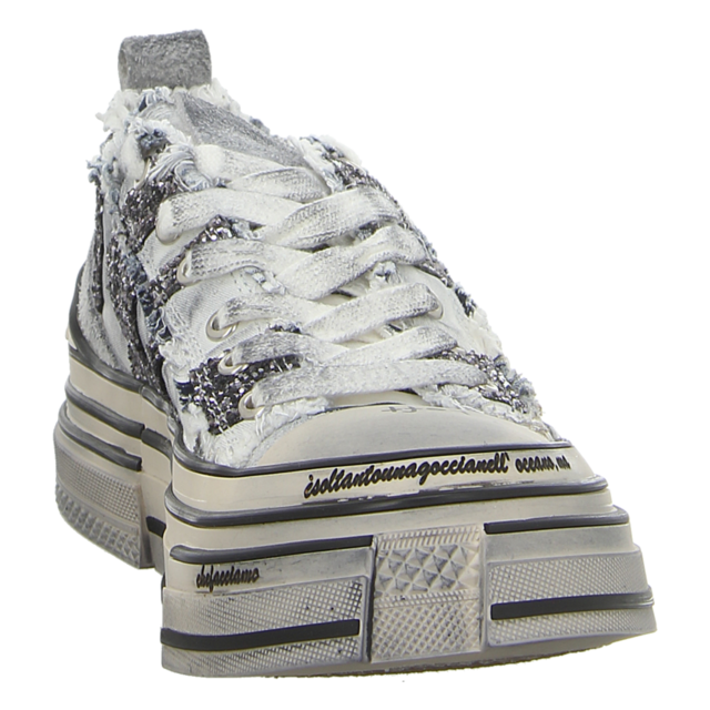 Rebecca White - V02L-6B.V8 - V02L-6B.V8 - white+glitter grey - Sneaker