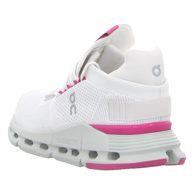 ON - 26.98125 - Cloudnova - undyed-white/carnation - Sneaker