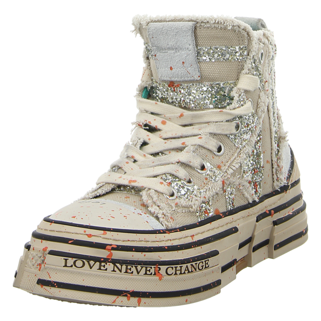 Rebecca White - W16-8A.V2 - W16-8A.V2 - glitter platine - Sneaker