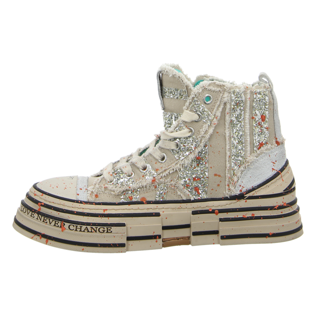 Rebecca White - W16-8A.V2 - W16-8A.V2 - glitter platine - Sneaker