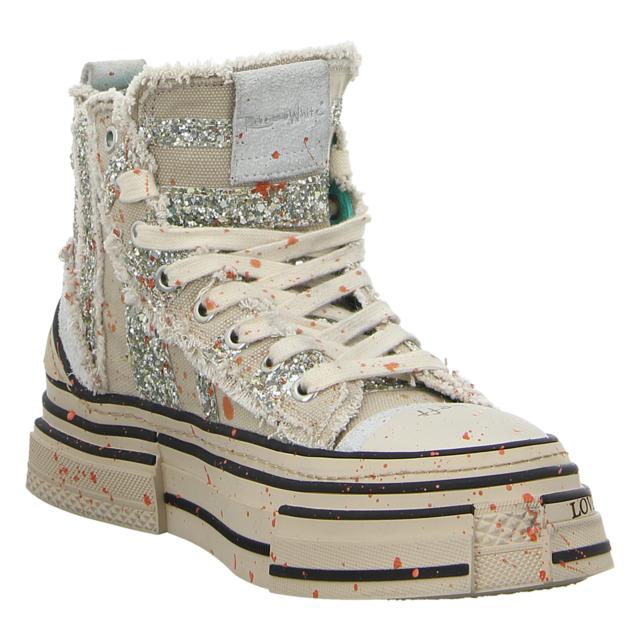 Rebecca White - W16-8A.V2 - W16-8A.V2 - glitter platine - Sneaker