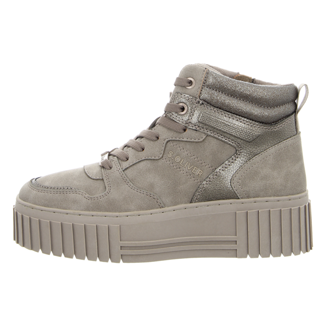 S.Oliver - 5-5-25225-43-350 - 5-5-25225-43-350 - taupe comb - Stiefeletten