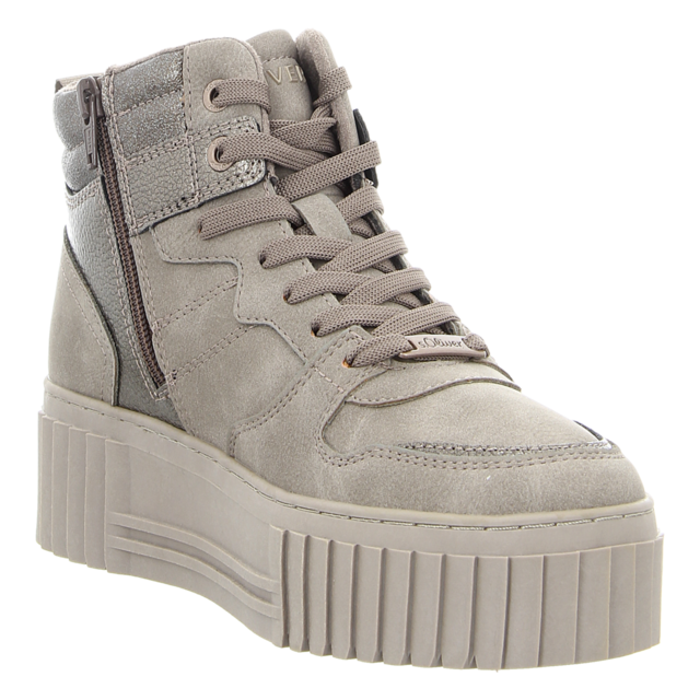 S.Oliver - 5-5-25225-43-350 - 5-5-25225-43-350 - taupe comb - Stiefeletten