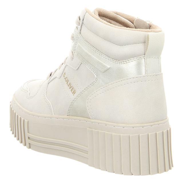 S.Oliver - 5-5-25225-43-462 - 5-5-25225-43-462 - cream - Stiefeletten