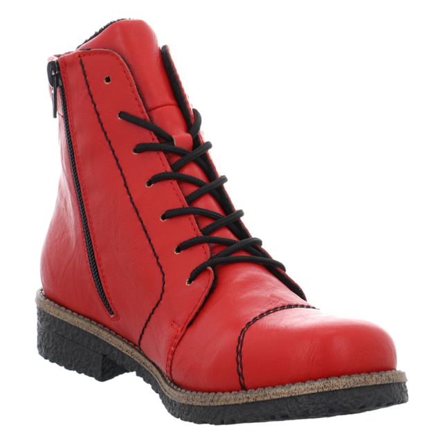 Rieker - 73504-33 - 73504-33 - rot - Stiefeletten