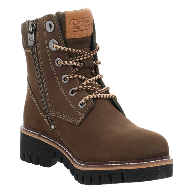 camel active - 53IAP01-350-850 - 53IAP01-350-850 - khaki - Stiefeletten