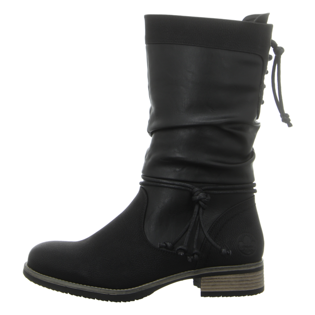 Rieker - 98873-00 - 98873-00 - schwarz - Stiefeletten