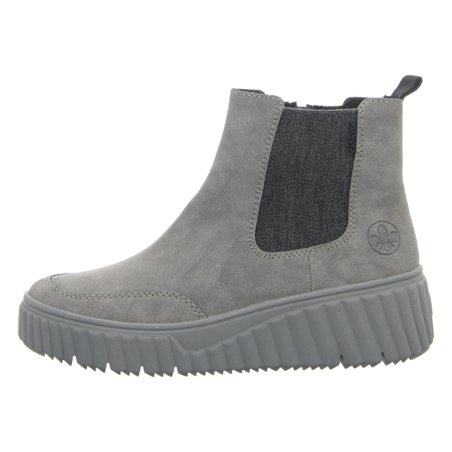 Rieker - N2553-40 - N2553-40 - grau - Stiefeletten