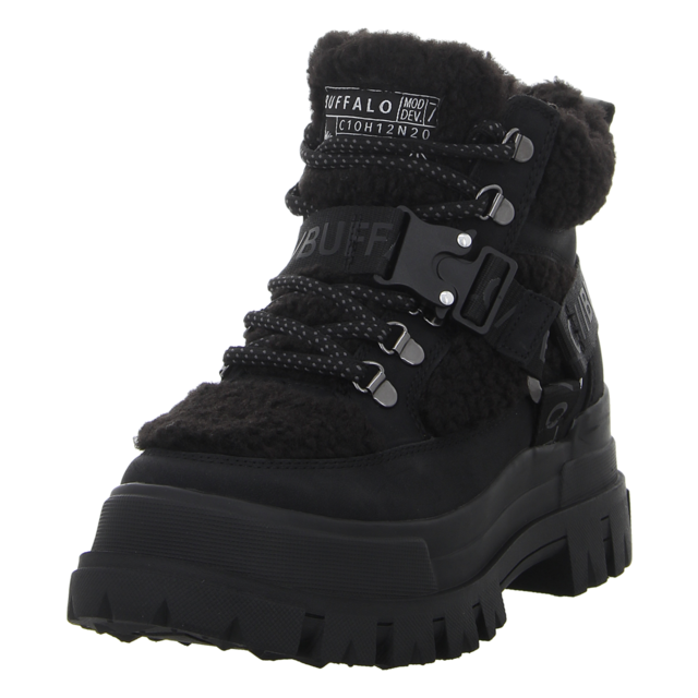 Buffalo - BN16223281 - Aspha Com Mid Warm - black - Stiefeletten