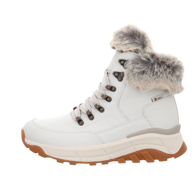 Rieker - W0063-80 - W0063-80 - weiss - Stiefeletten