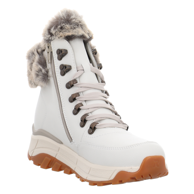 Rieker - W0063-80 - W0063-80 - weiss - Stiefeletten