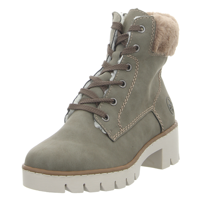 Rieker - X5718-52 - X5718-52 - grau - Stiefeletten