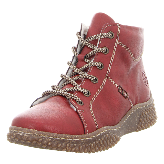 Rieker - Y8412-33 - Y8412-33 - rot - Stiefeletten