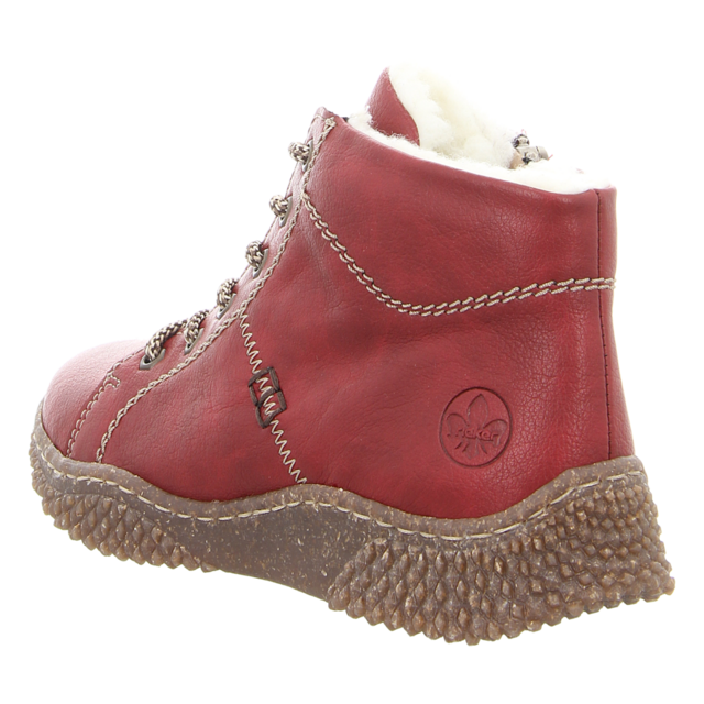 Rieker - Y8412-33 - Y8412-33 - rot - Stiefeletten