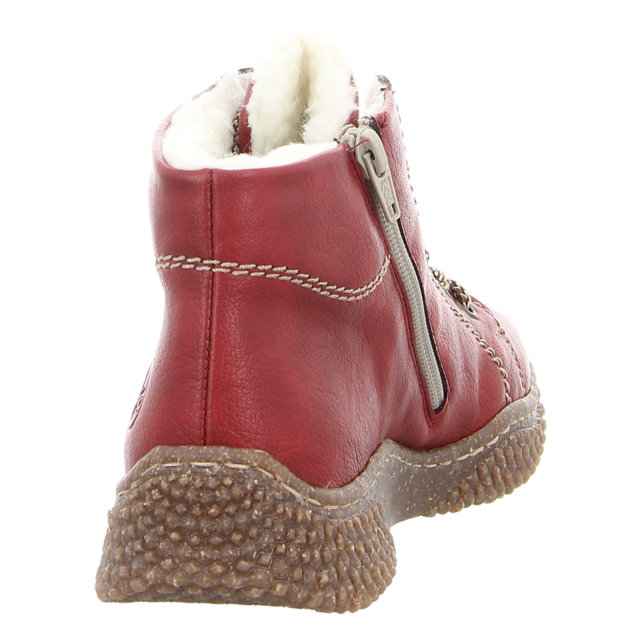 Rieker - Y8412-33 - Y8412-33 - rot - Stiefeletten