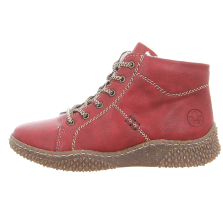 Stiefeletten - Rieker - rot