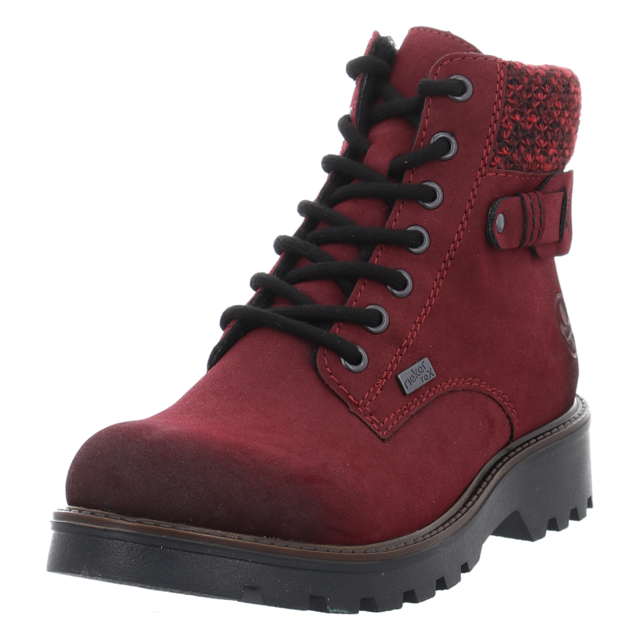 Rieker - 73225-35 - 73225-35 - rot - Stiefeletten