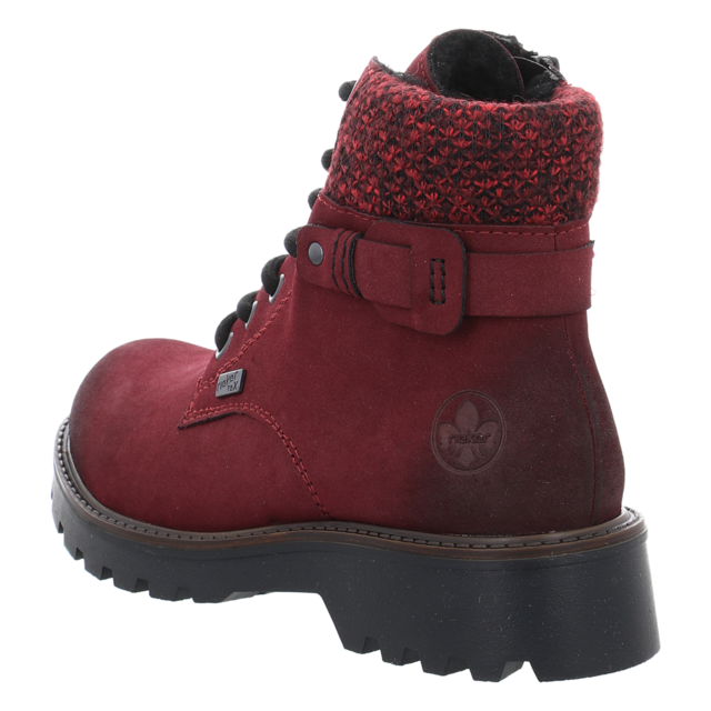 Rieker - 73225-35 - 73225-35 - rot - Stiefeletten