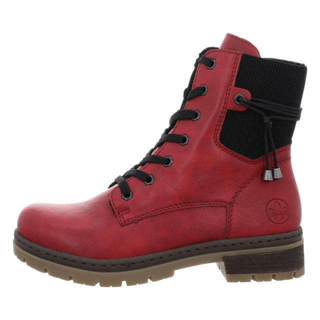 Rieker - Y7431-35 - Y7431-35 - rot - Stiefeletten