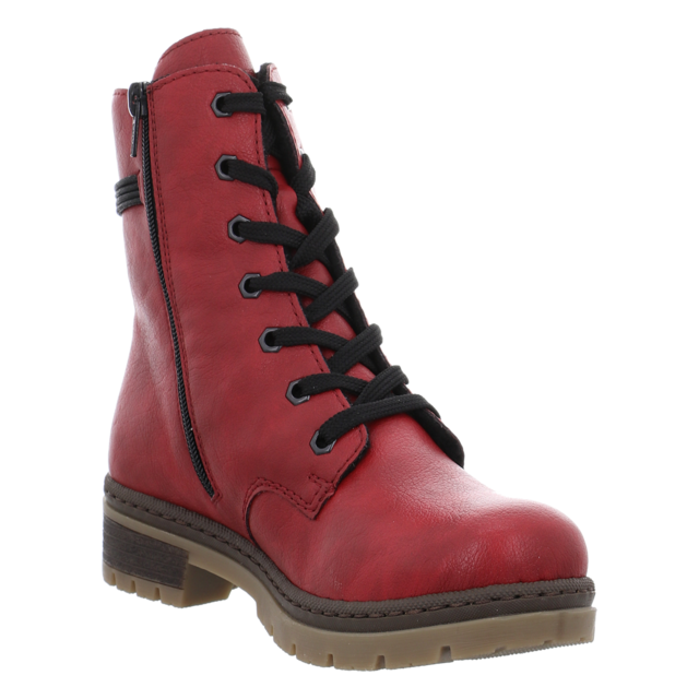 Rieker - Y7431-35 - Y7431-35 - rot - Stiefeletten