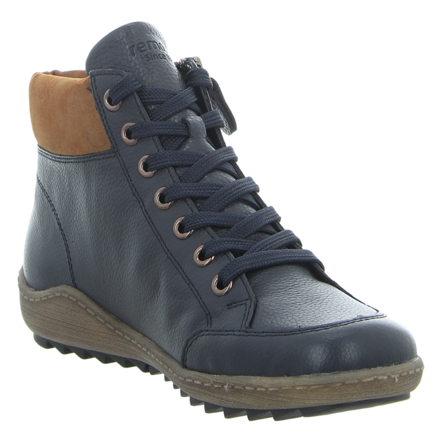 Remonte - R1457-14 - R1457-14 - blau kombi - Stiefeletten