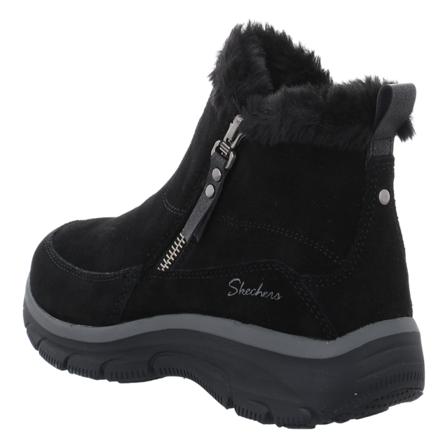 Skechers - 167862 BLK - RELAXED FIT: EASY GO - black suede - Stiefeletten