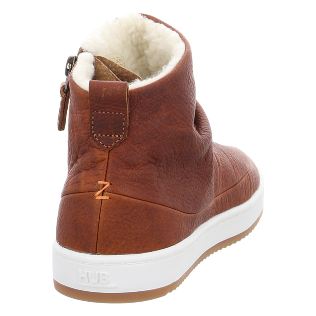 HUB - W4004L30-L04-757 - Ridge L30 - cognac/off white-dkgum - Stiefeletten